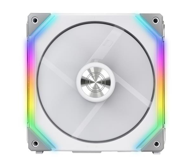LIAN LI UNI FAN SL140 RGB PWM White Dual Pack 2x140mm UF-SL140-2W - 641554 - zdjęcie 3